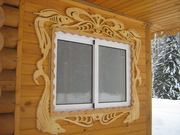 Прорезные наличники.