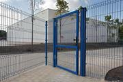 Металлический забор панельного типа в Уфе