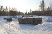 Режевской плитняк,  крупнозернистый,  гранитный.